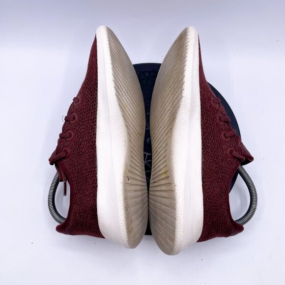 allbirds | Shoes | Allbirds Tree Runners Burgundy Womens  Allbirds Womens Tree Runners Burgandy Running Shoes Sneakers Size 8